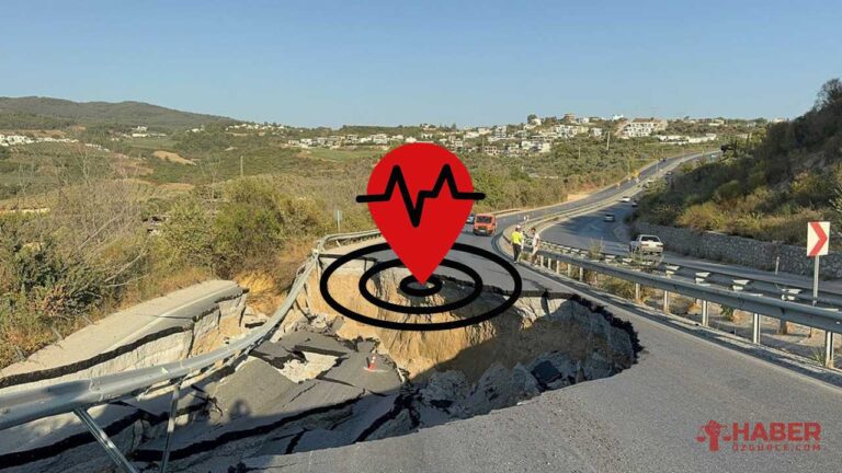 Balıkesir Depremin Ardından Korkutan Görüntü