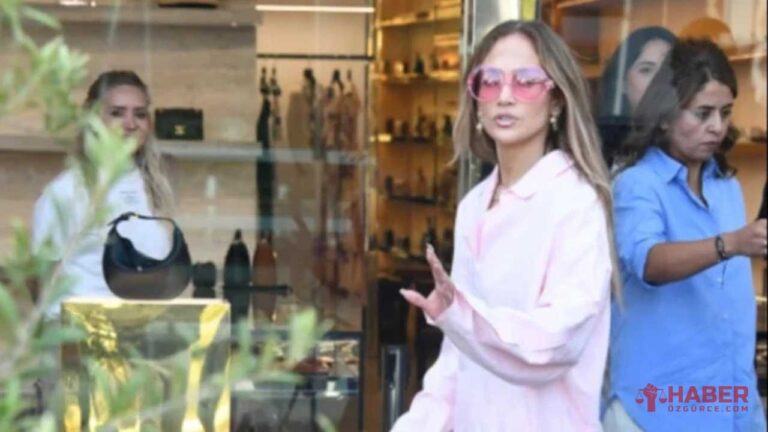 Jennifer Lopez'e İstanbul'da Chanel Şoku