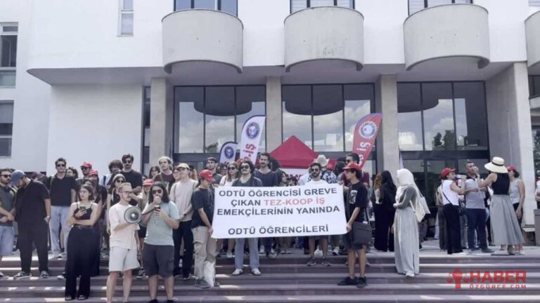 "İşçi Gençlik El Ele Mücadeleye": ODTÜ'de Grevdeki İşçilere Öğrencilerden Tam Destek