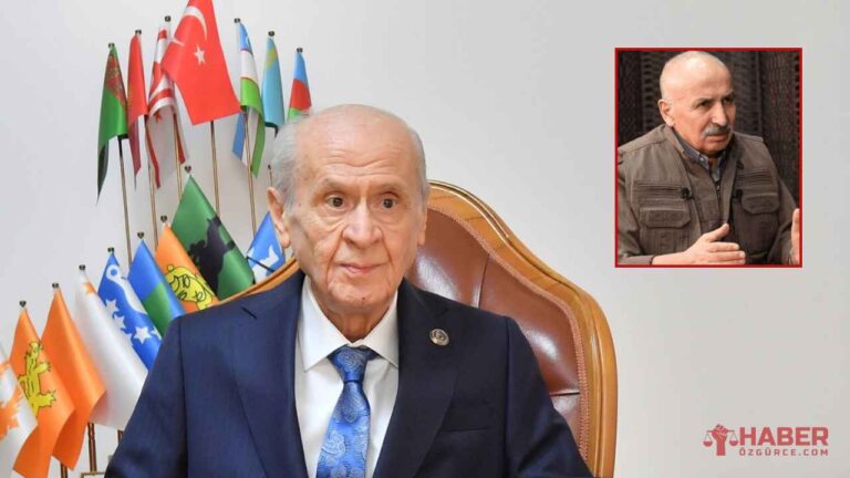 Terör Örgütü Yöneticisinden Bahçeli'ye Küstah Çağrı